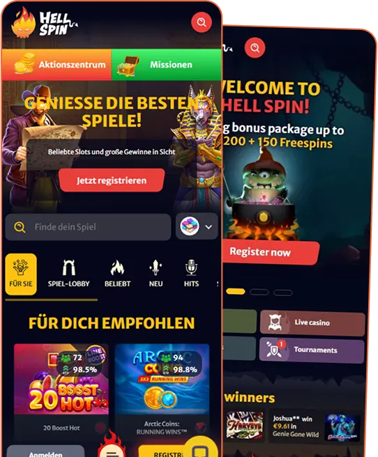 HellSpin casino APP